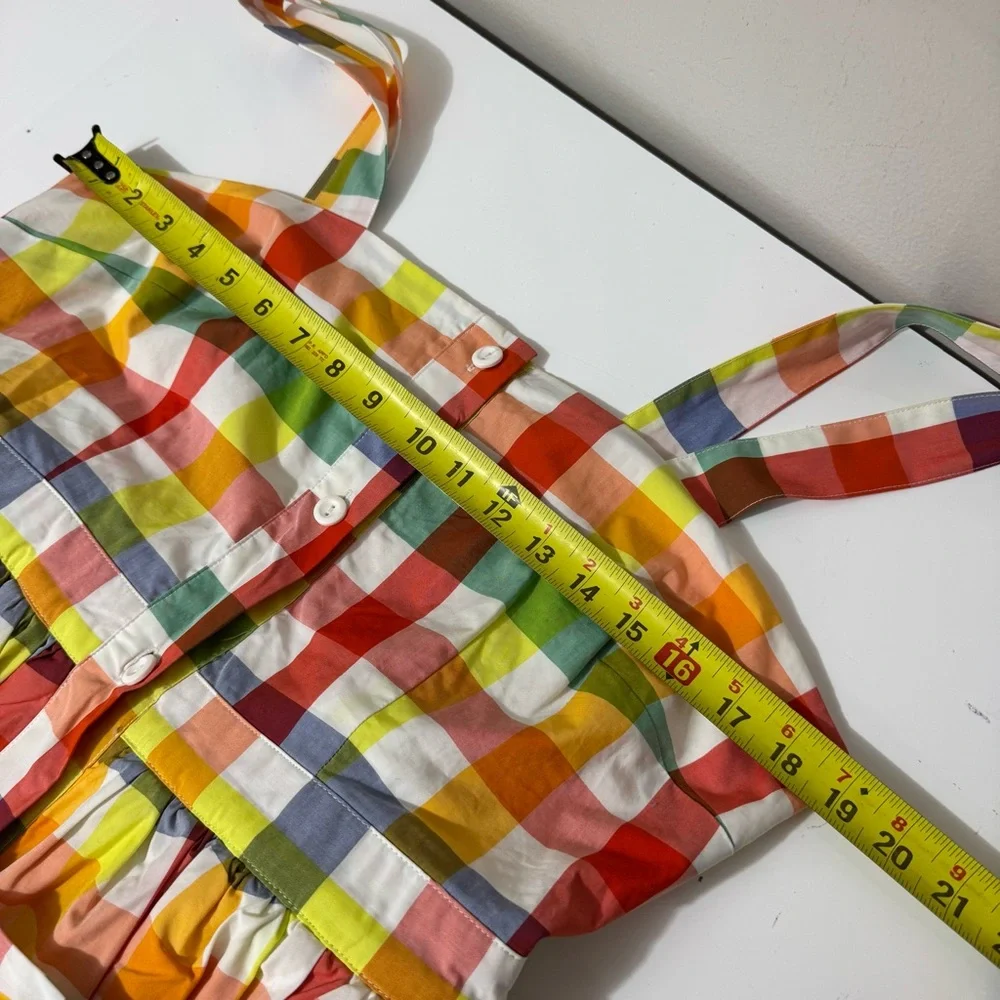 Colorful Checkered Sundress - Picture 4 of 5